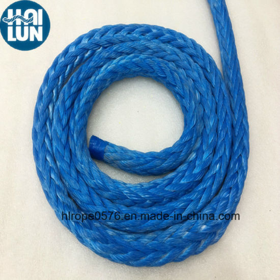Câble de remorquage UHMWPE à haute résistance à la rupture pour l'amarrage en mer et en bateau