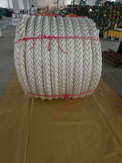 Diamètre 24 mm 120 mm Corde polyester 12 torons pour amarrage de bateau marin