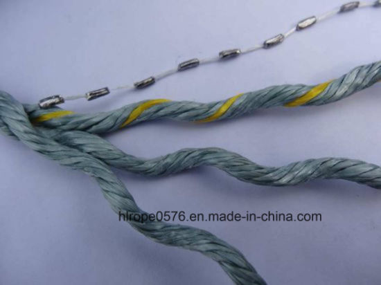 Corde de plomb en polypropylène tressé et torsadé de haute qualité pour la pêche et l'aquaculture