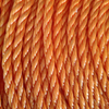 Corde en polyéthylène orange de 12 mm (bobine de 220 m)