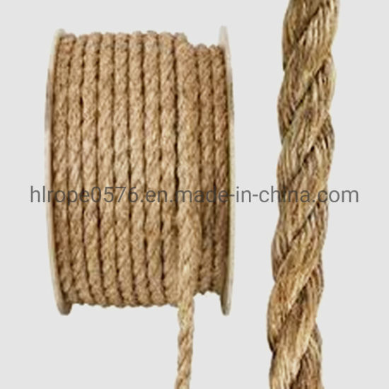 Corde d'emballage de corde de sisal naturel de haute qualité