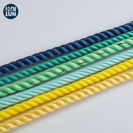 Corde marine en polypropylène PP Danline 3 torons colorés