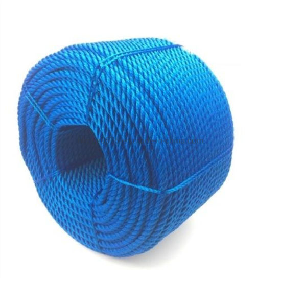 8mm 3 Strand Softline Multizilament Rope Royal Blue X 10 mètres de longueur