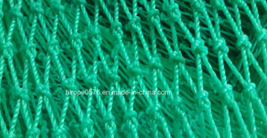 Net de pêche à nœud nœud de polyéthylène tordu noué ou sans nœud