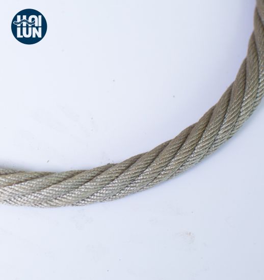 Corde d'acier de corde à combinaison industrielle pour amarrage et pêche