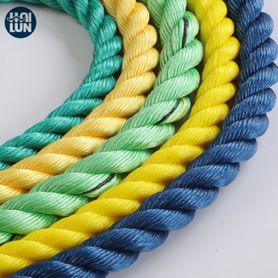 Corde de pêche marine en polypropylène PP Danline de couleur