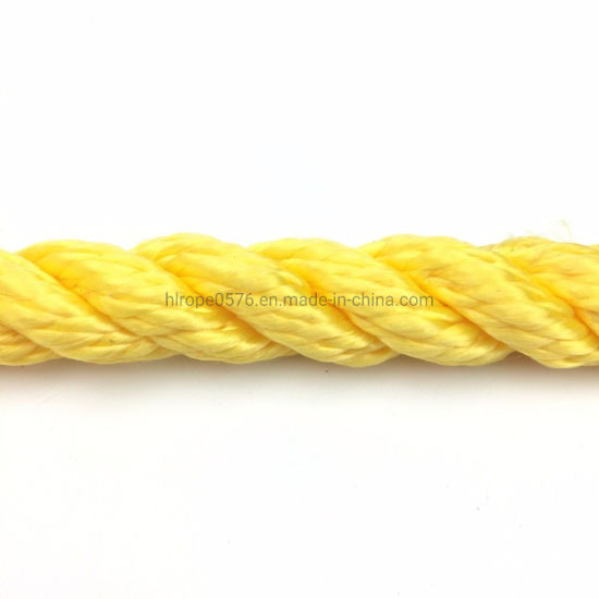 12mm jaune 3 brin multifilament x 40 mètres, corde de corde flottante