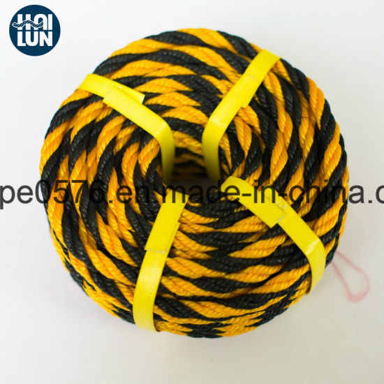 Corde de pêche corde colorée en polypropylène tigre