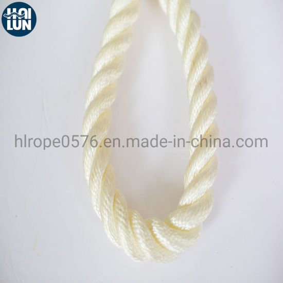 Corde en nylon torsadée à haute résistance amarrée en mer