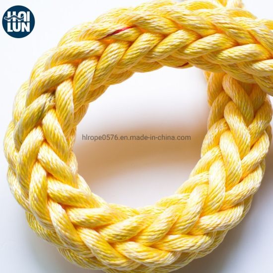 Corde hybride polyester multibrin 3/8/12 PP pour le mouillage et la marine