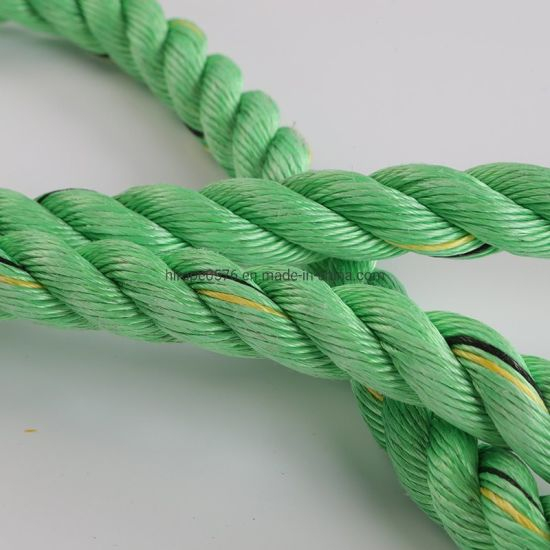 3 brins de corde de polypropylène couleur pour emballage