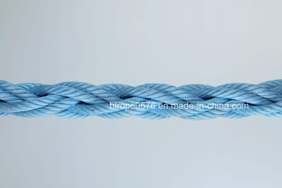 Corde d'ancrage marine de la corde de polypropylène de la corde à corde de polypropylène 120mm 120mm