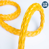 Corde HMPE à haute résistance 12 Strand avec revêtement, corde UHMPE